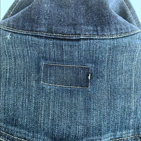 Vintage Levis Denim Jacket Women's Small Blue Ombre - Picture 12 of 13